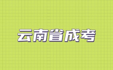 2024云南省成考考試科目有哪些？