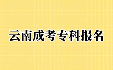 2024年云南成考專科報名可以不考英語嗎？